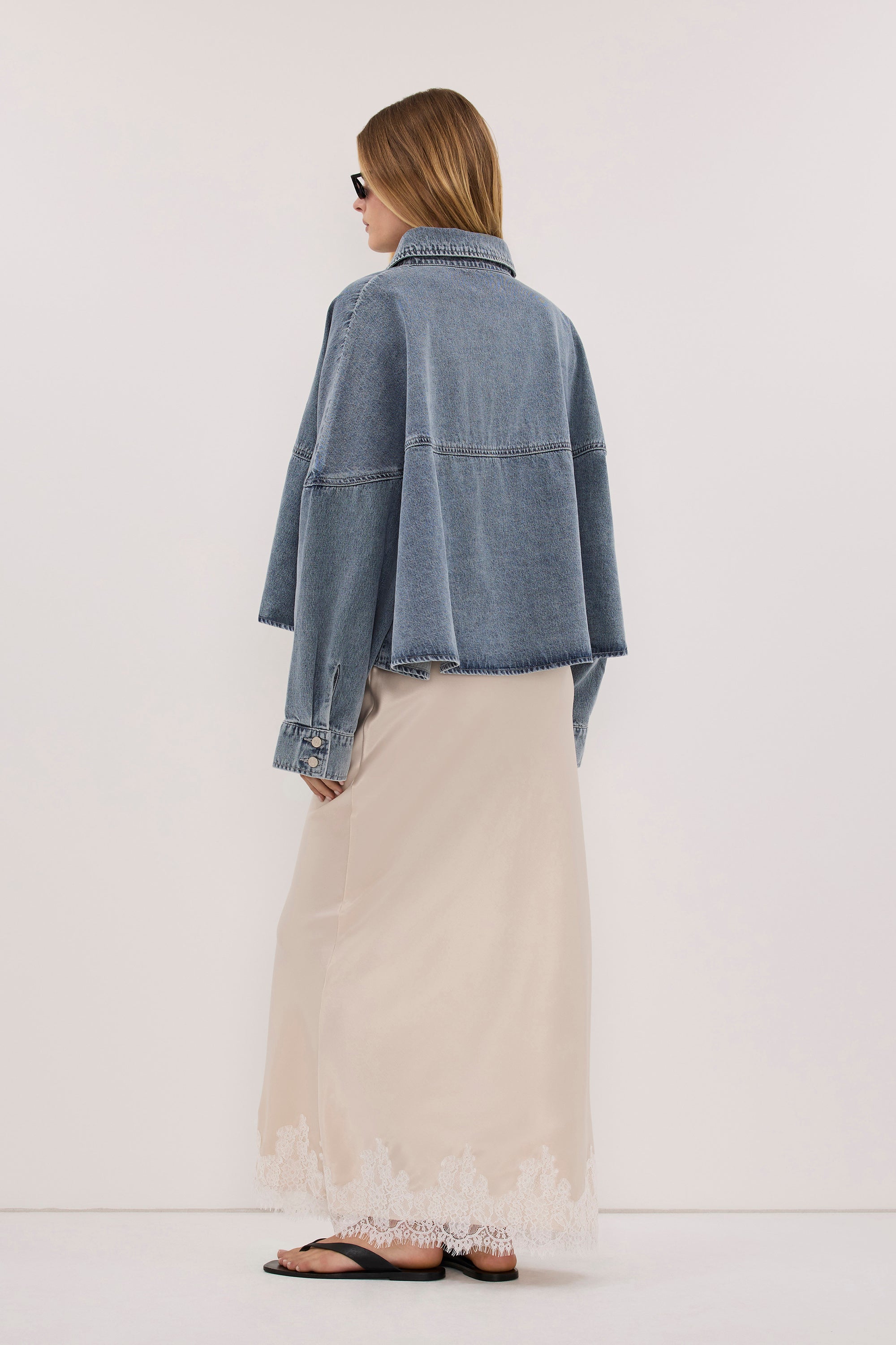 BROOKE CLASSIC BLUE DENIM SHIRT