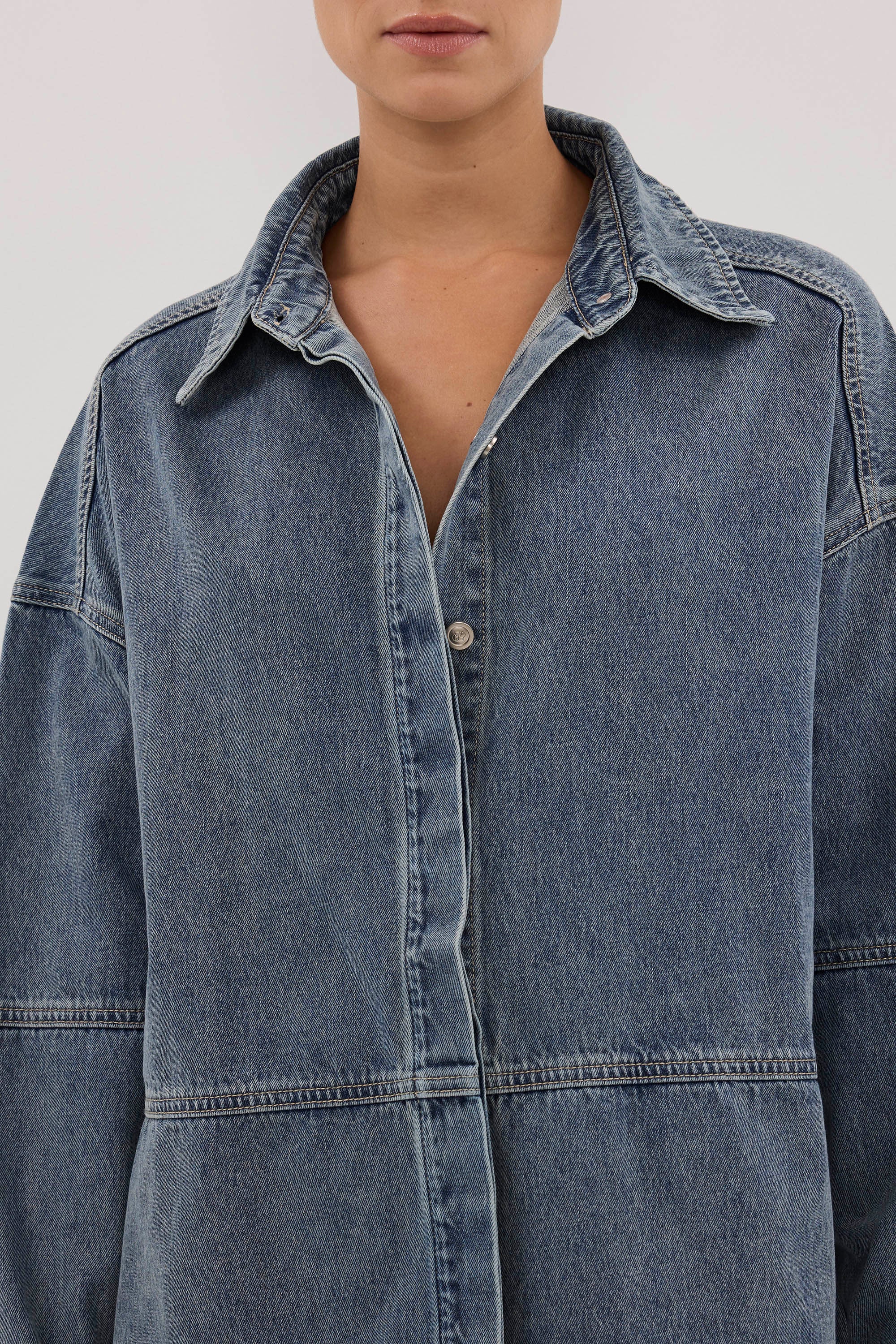 ELECTRA CLASSIC BLUE DENIM SHIRT