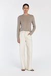 IMOGENE OAT MARLE KNIT TOP