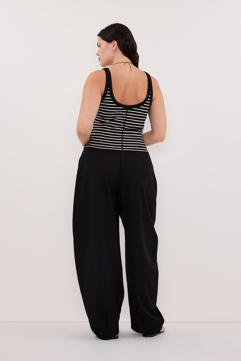 PENNY BLACK SLEEVELESS STRIPE KNIT TANK TOP