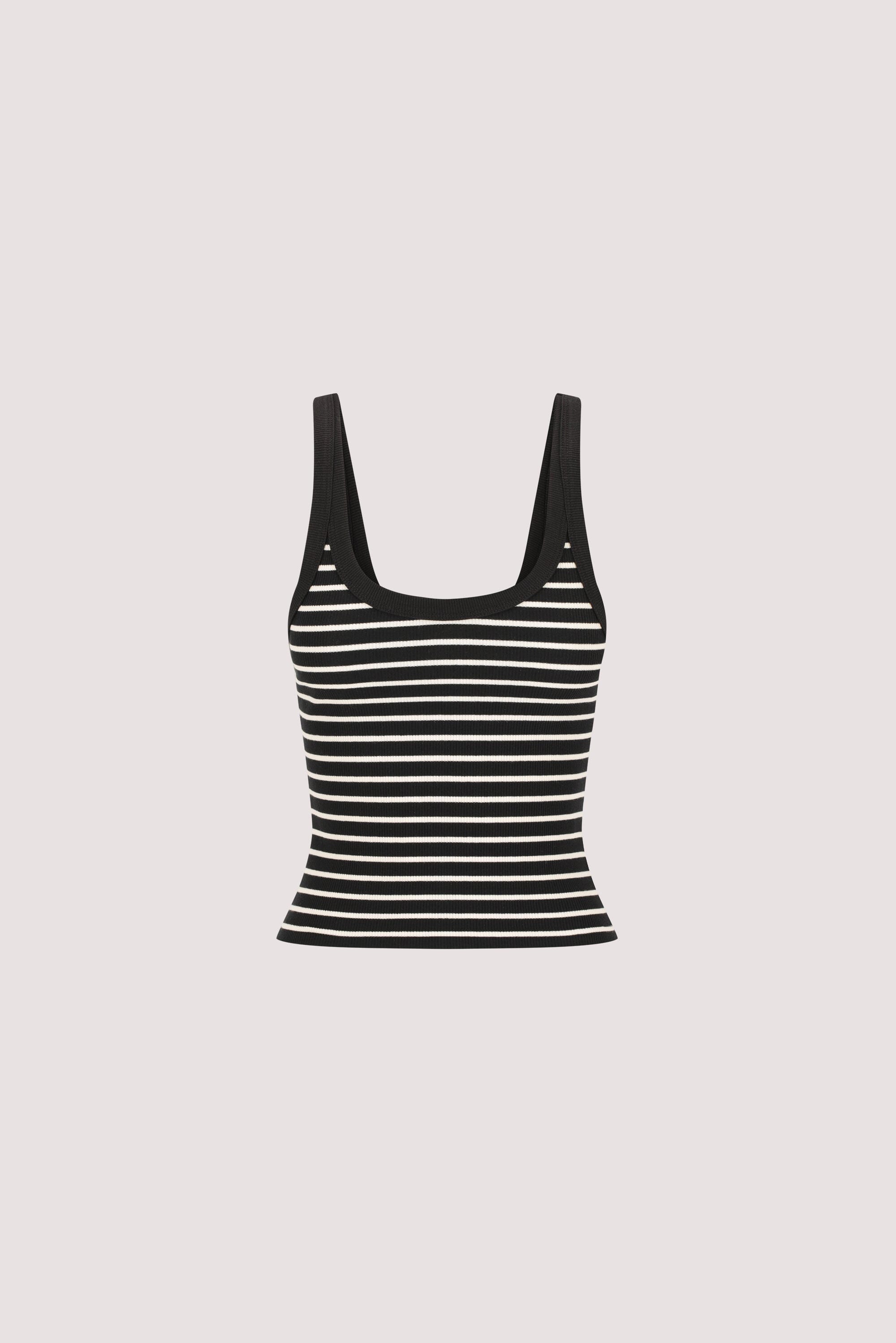 PENNY BLACK SLEEVELESS STRIPE KNIT TANK TOP