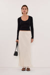 YASMIN BLACK LONG SLEEVE KNIT TOP