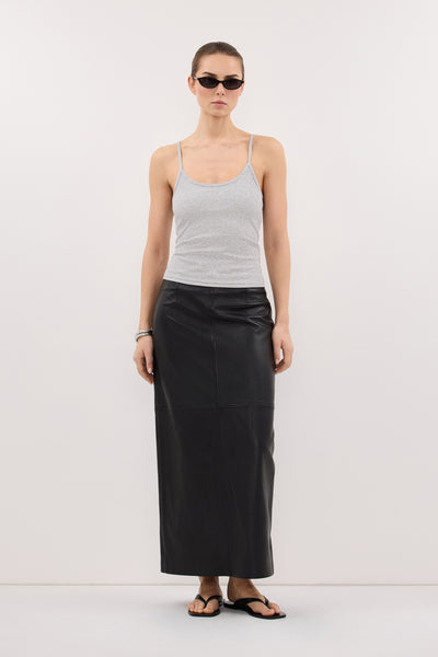 Stas wearing GEORGINA GREY MARLE TANK