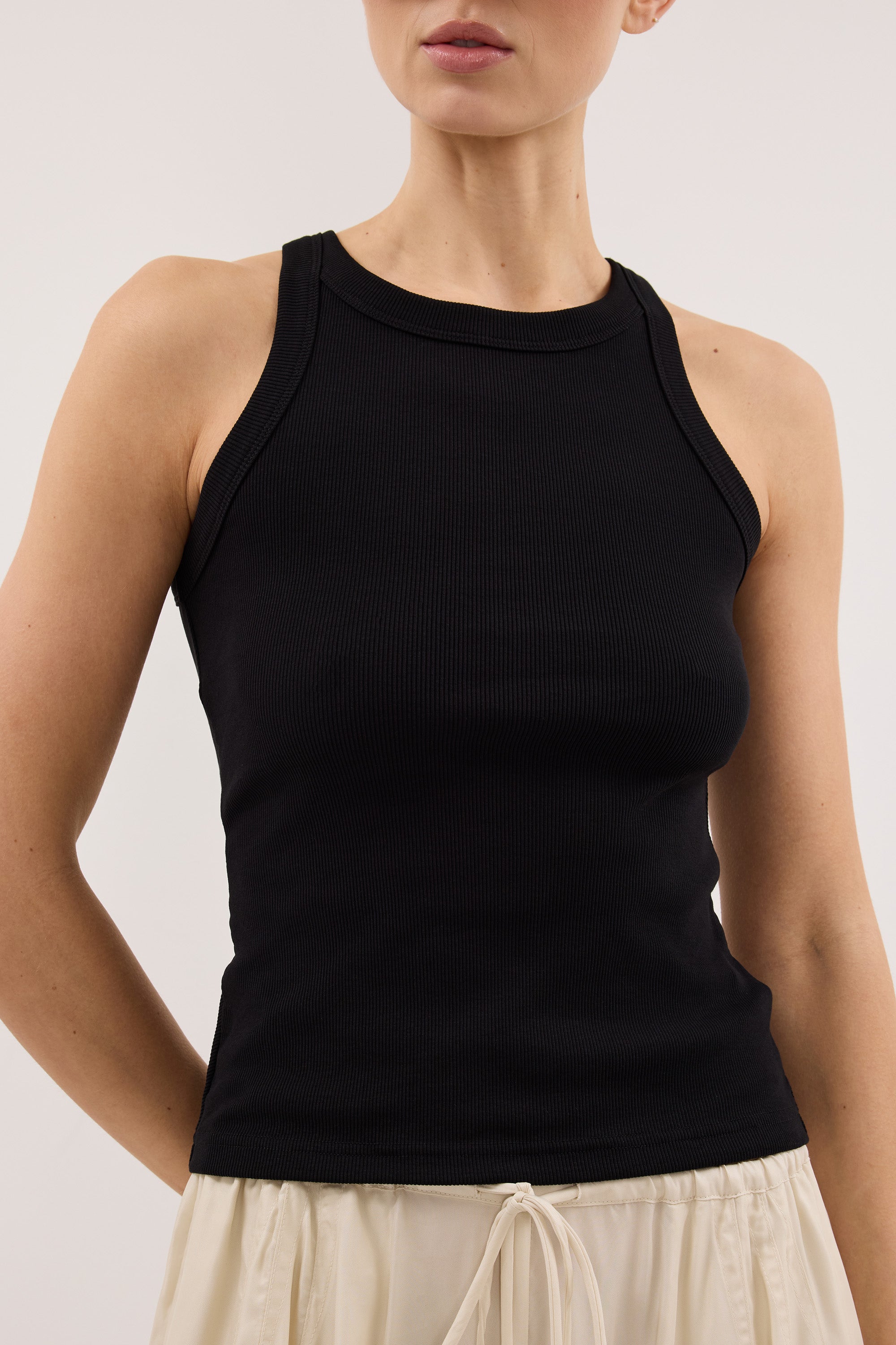 MELINA BLACK TANK
