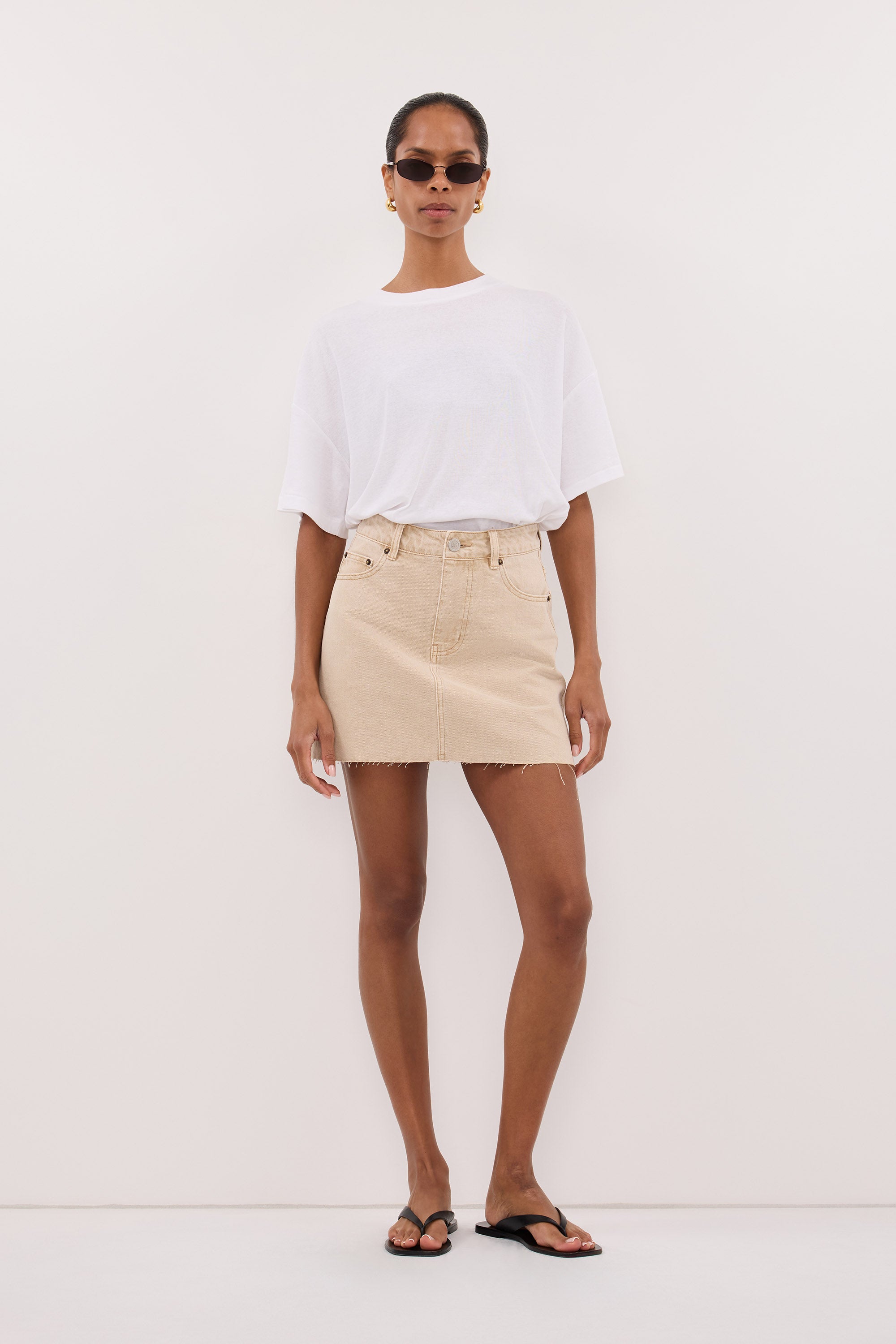 DANA BUFF DENIM SKIRT