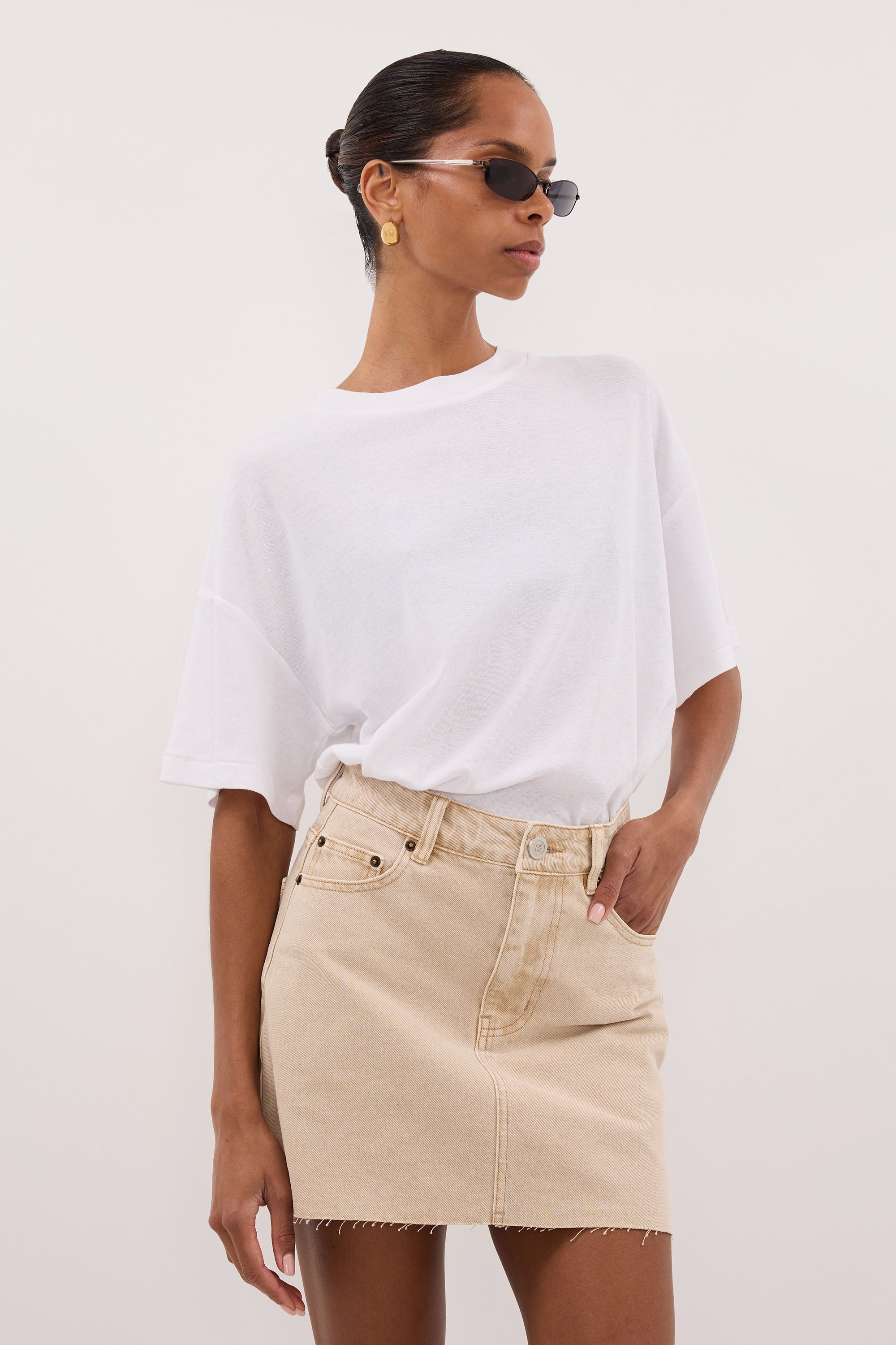 DANA BUFF DENIM SKIRT
