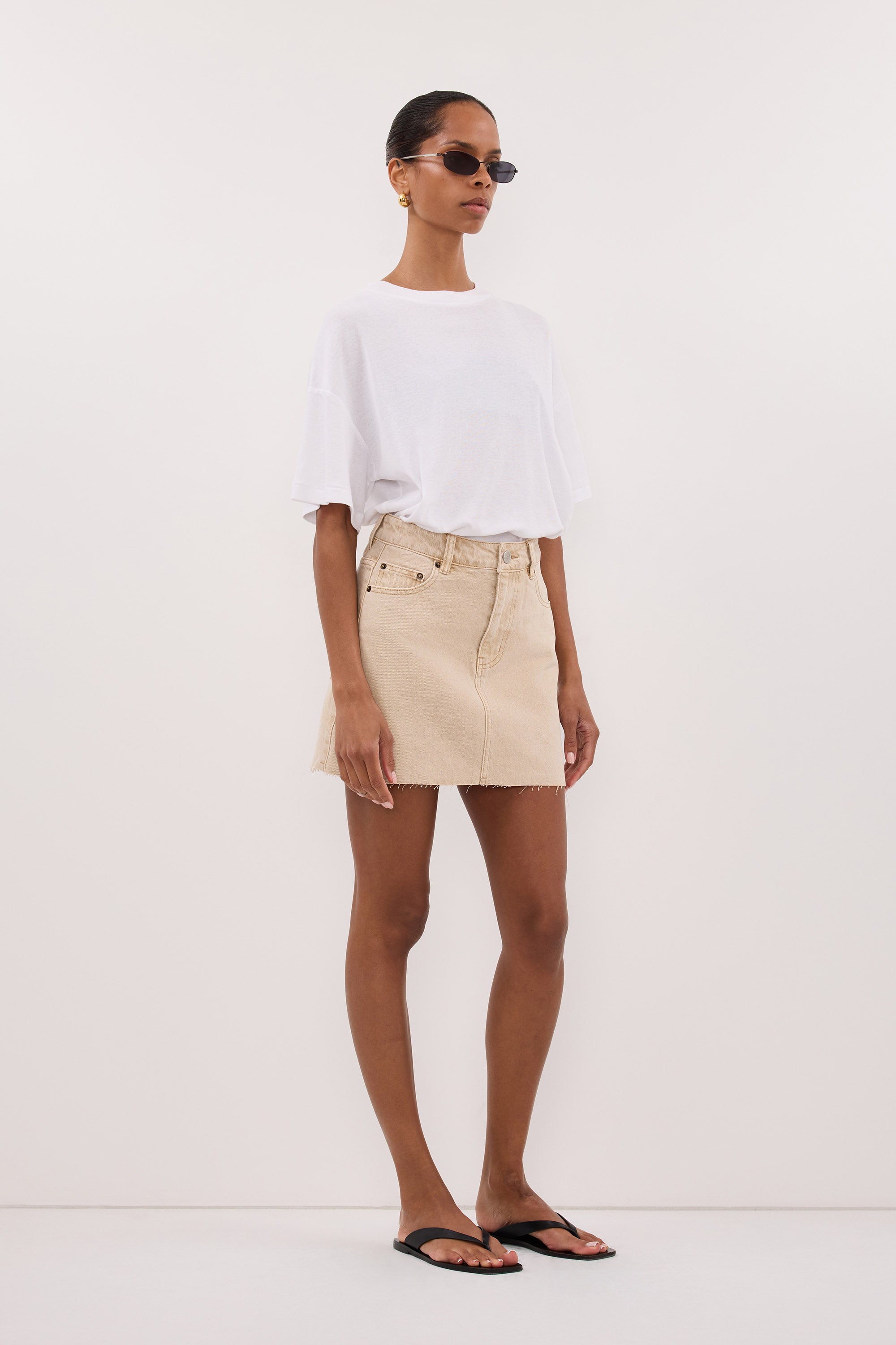 DANA BUFF DENIM SKIRT