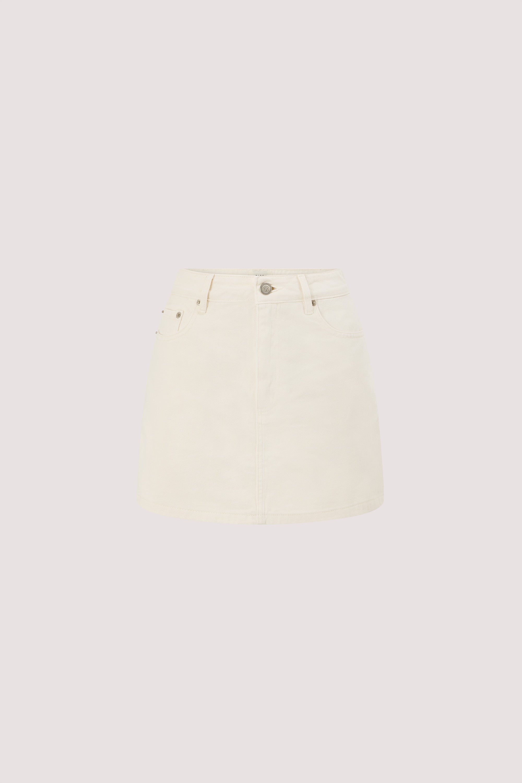 CARTIER CREAM DENIM SKORT