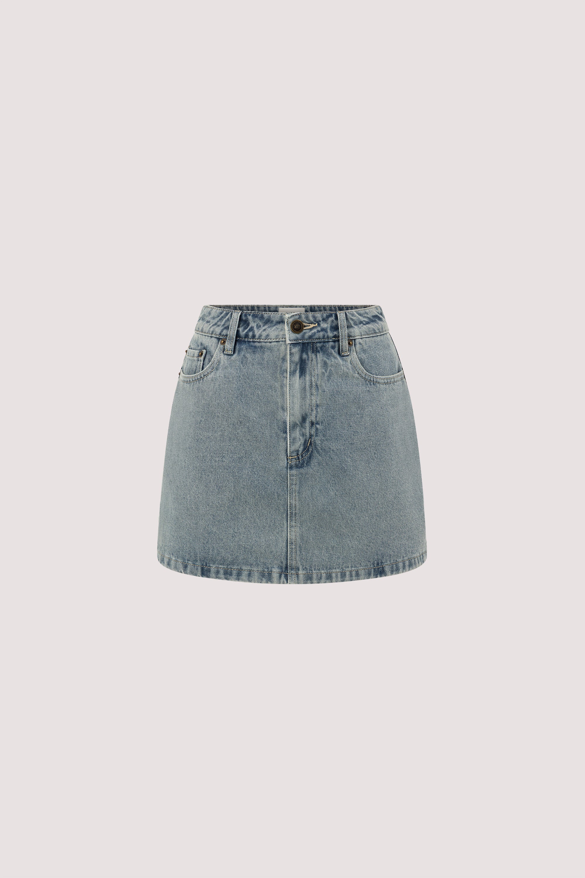 CARTIER LIGHT BLUE DENIM SKORT