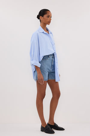 FINN MEDIUM BLUE DENIM SHORT