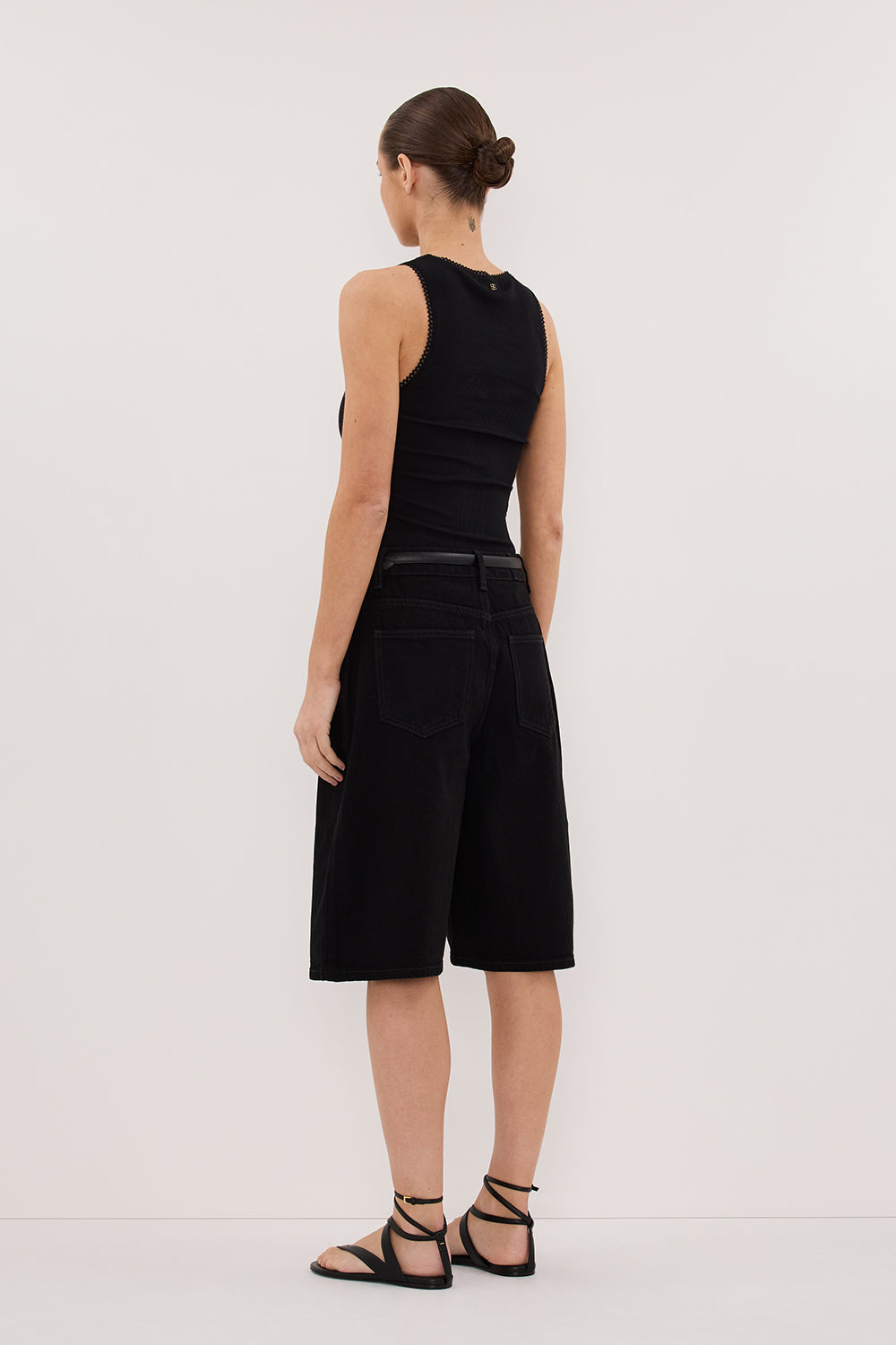 JACK JET BLACK DENIM BERMUDA SHORT Clothing DISSH Boutiques 