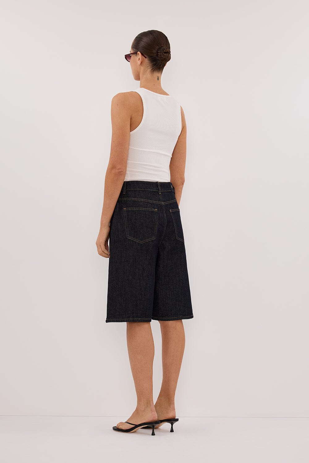 JACK RAW INDIGO DENIM BERMUDA SHORT Clothing DISSH Boutiques 
