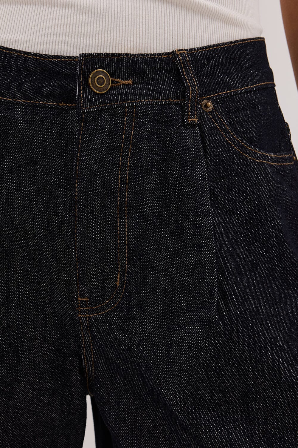JACK RAW INDIGO DENIM BERMUDA SHORT Clothing DISSH Boutiques 