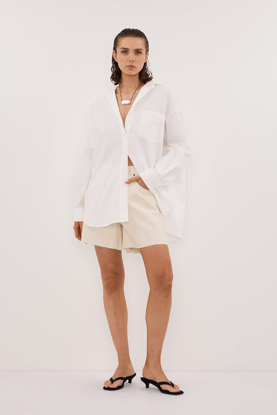 MARLEY NATURAL DENIM SHORT Clothing DISSH Boutiques 