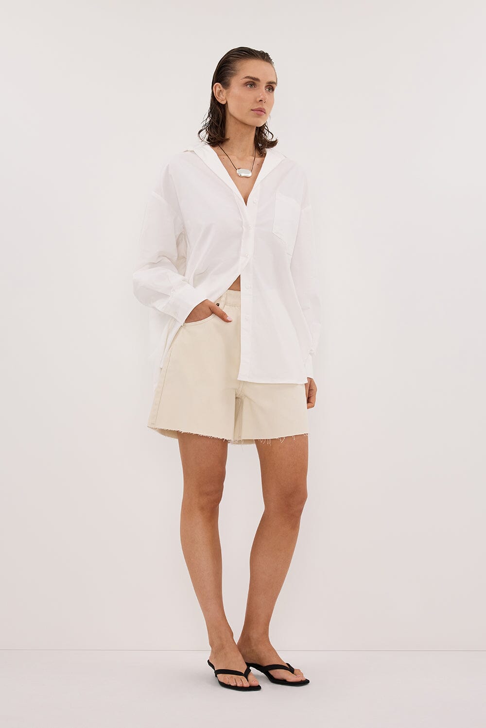 MARLEY NATURAL DENIM SHORT