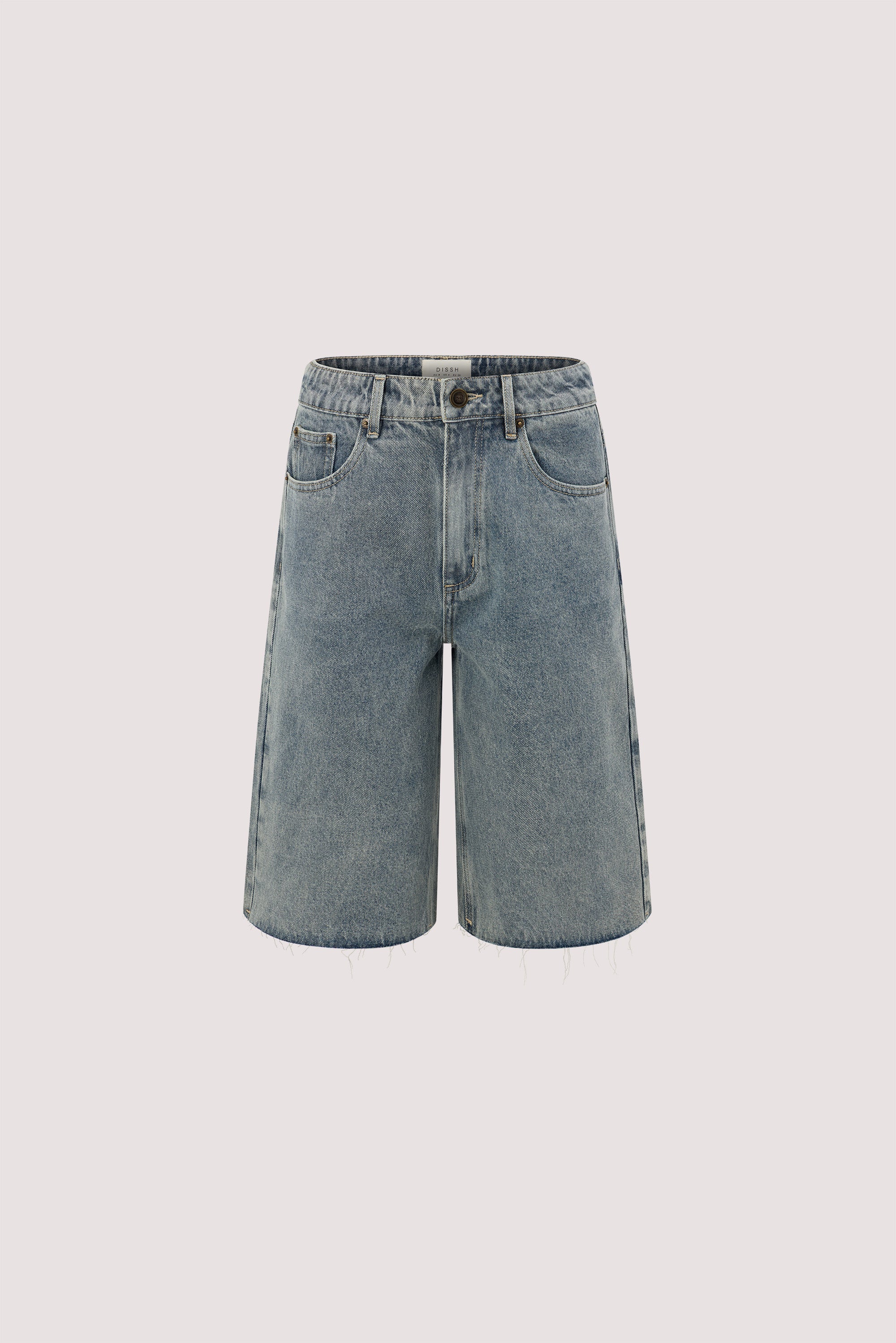 REAGAN LIGHT BLUE DENIM BERMUDA SHORT