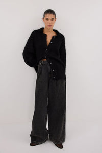 STERLING WASHED BLACK DENIM JEAN