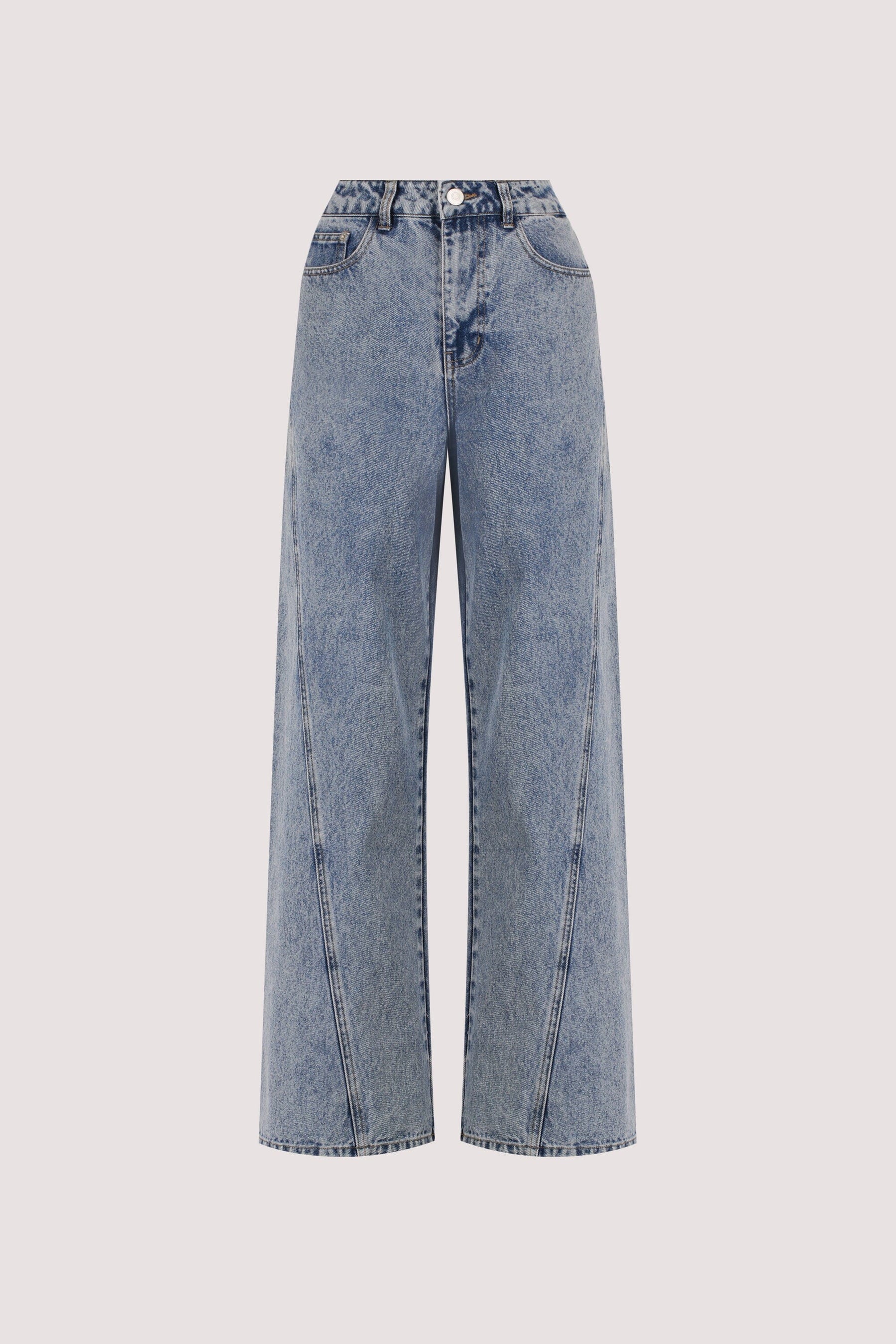 CARSON MID BLUE WIDE LEG JEAN Clothing DISSH Boutiques 