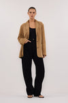 LIV BLACK DENIM BARREL LEG JEAN