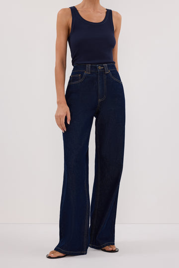 REAGAN 2.0 INDIGO TALL SLOUCHY JEAN