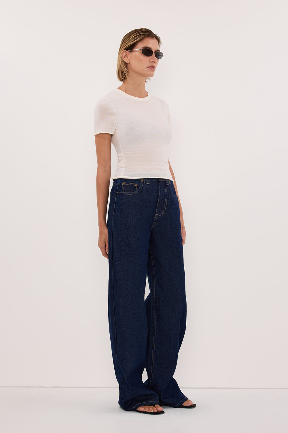 REAGAN 2.0 INDIGO TALL SLOUCHY JEAN