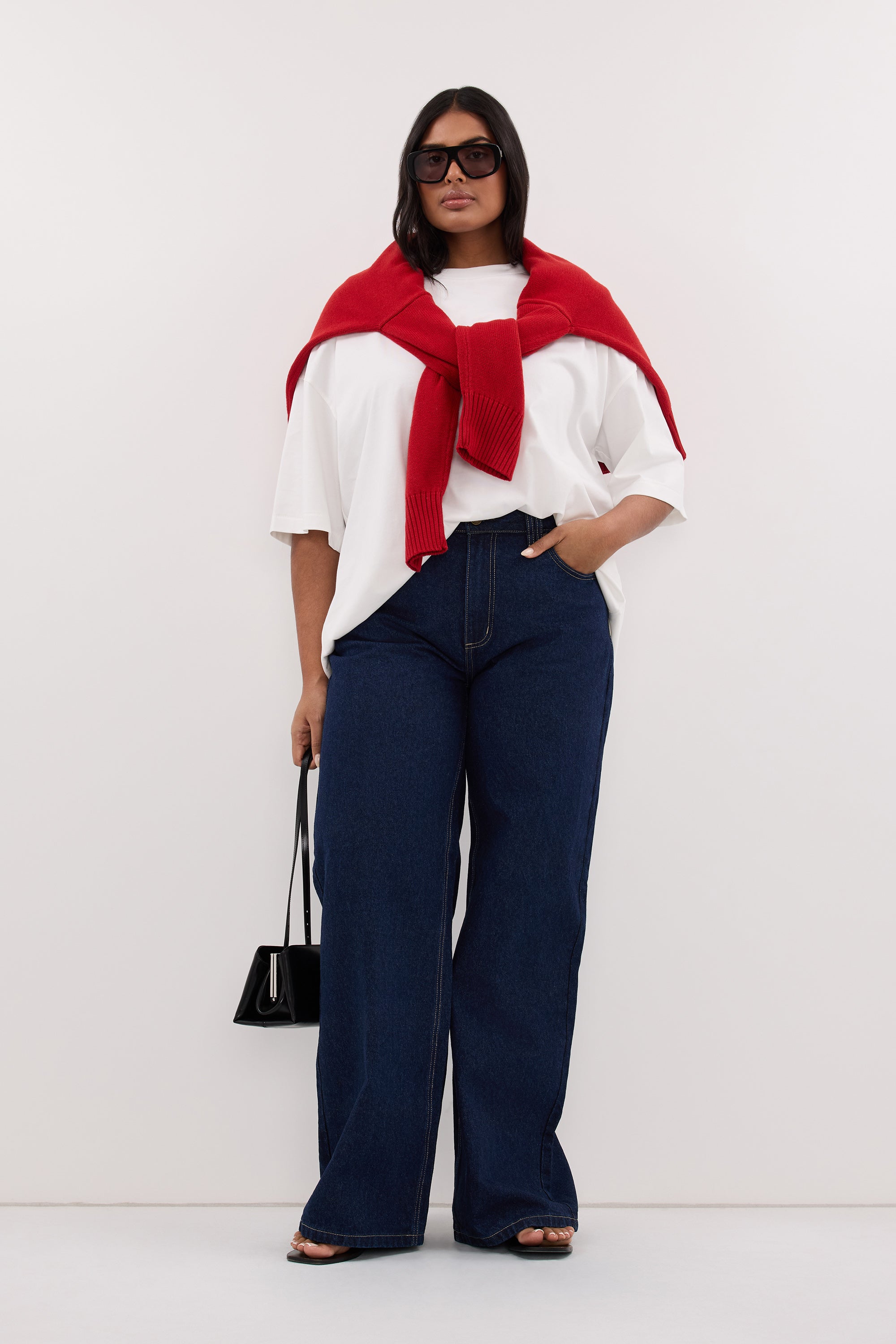 REAGAN 2.0 INDIGO TALL SLOUCHY JEAN