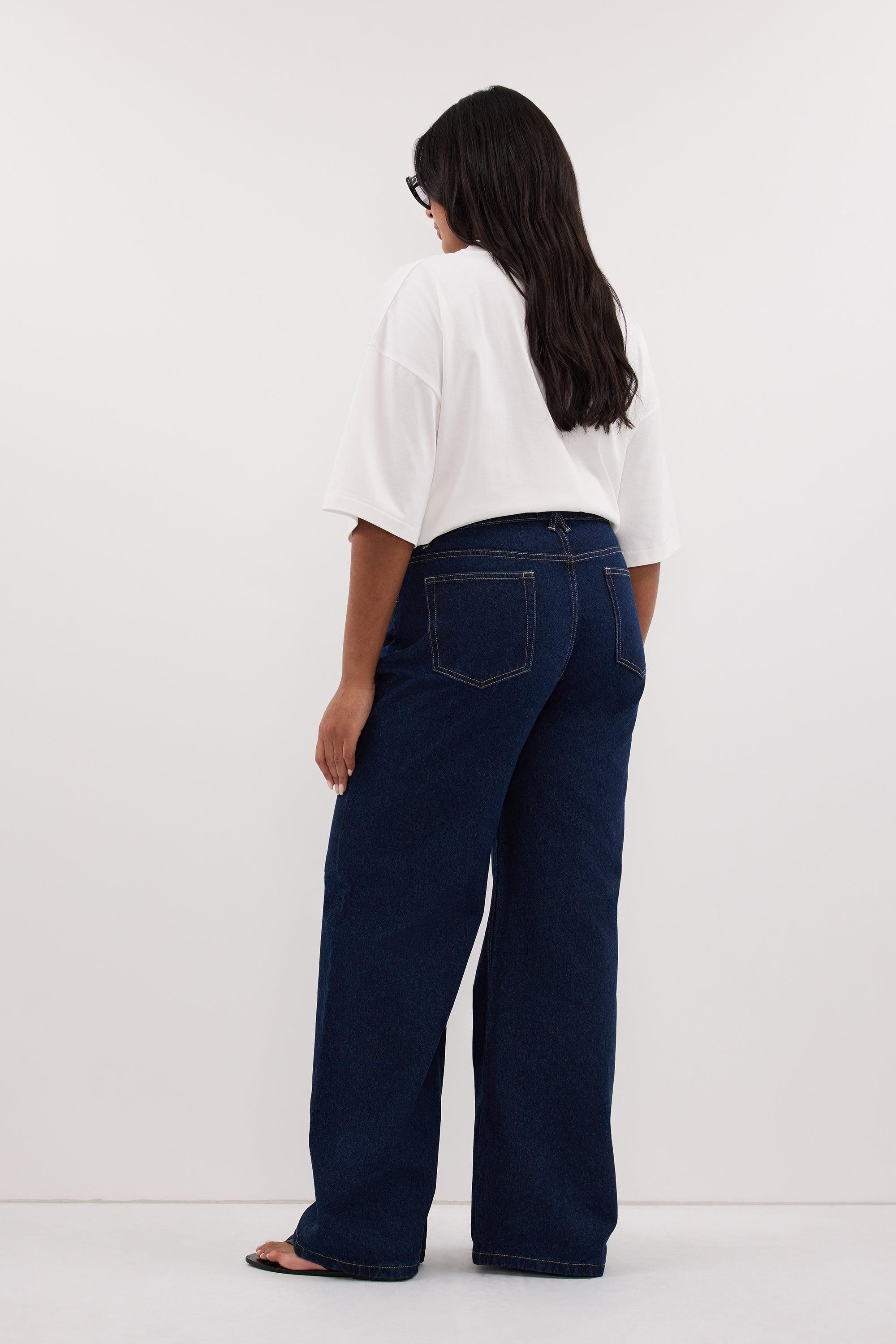 REAGAN 2.0 INDIGO TALL SLOUCHY JEAN