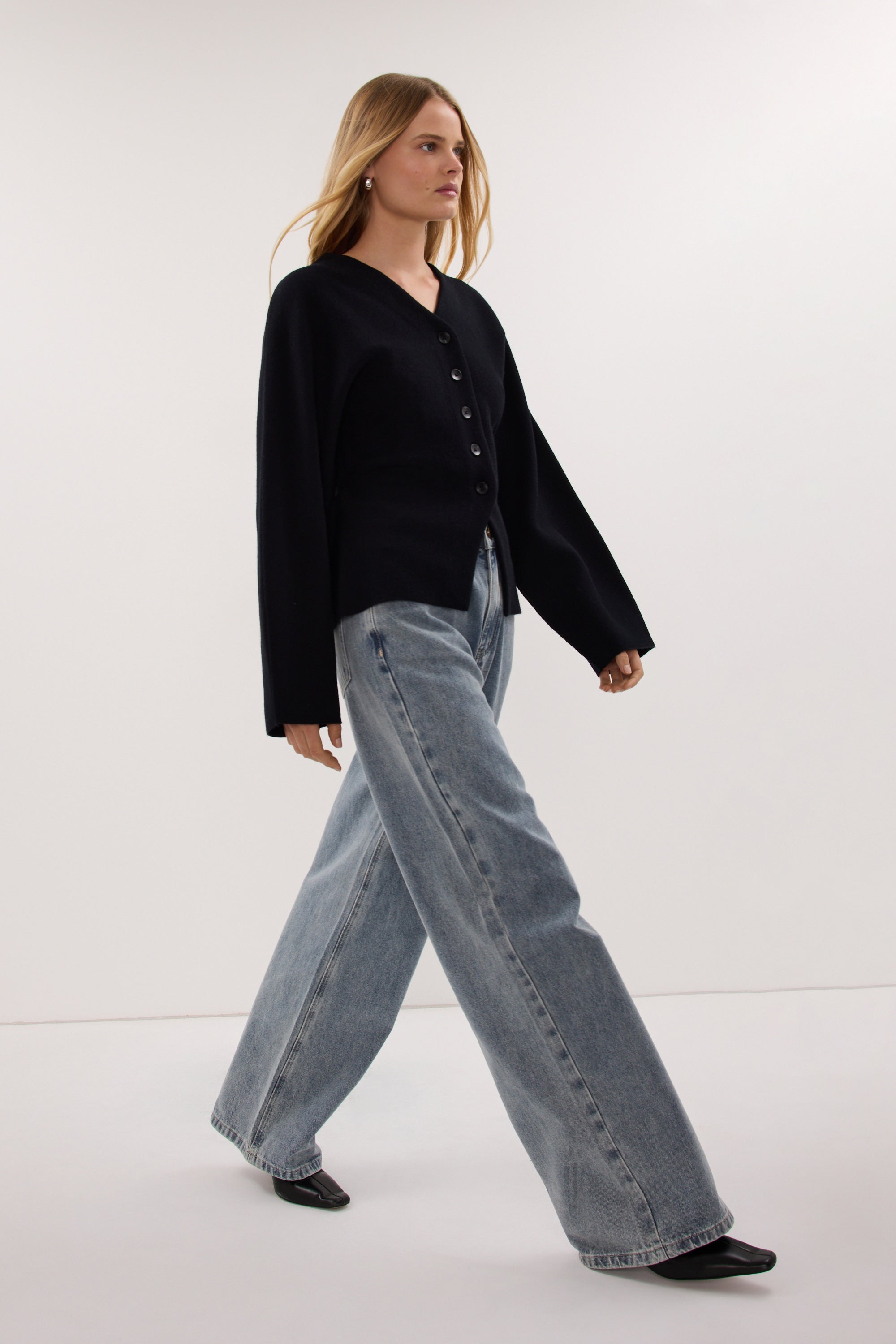 REAGAN 2.0 LIGHT BLUE TALL SLOUCHY JEAN
