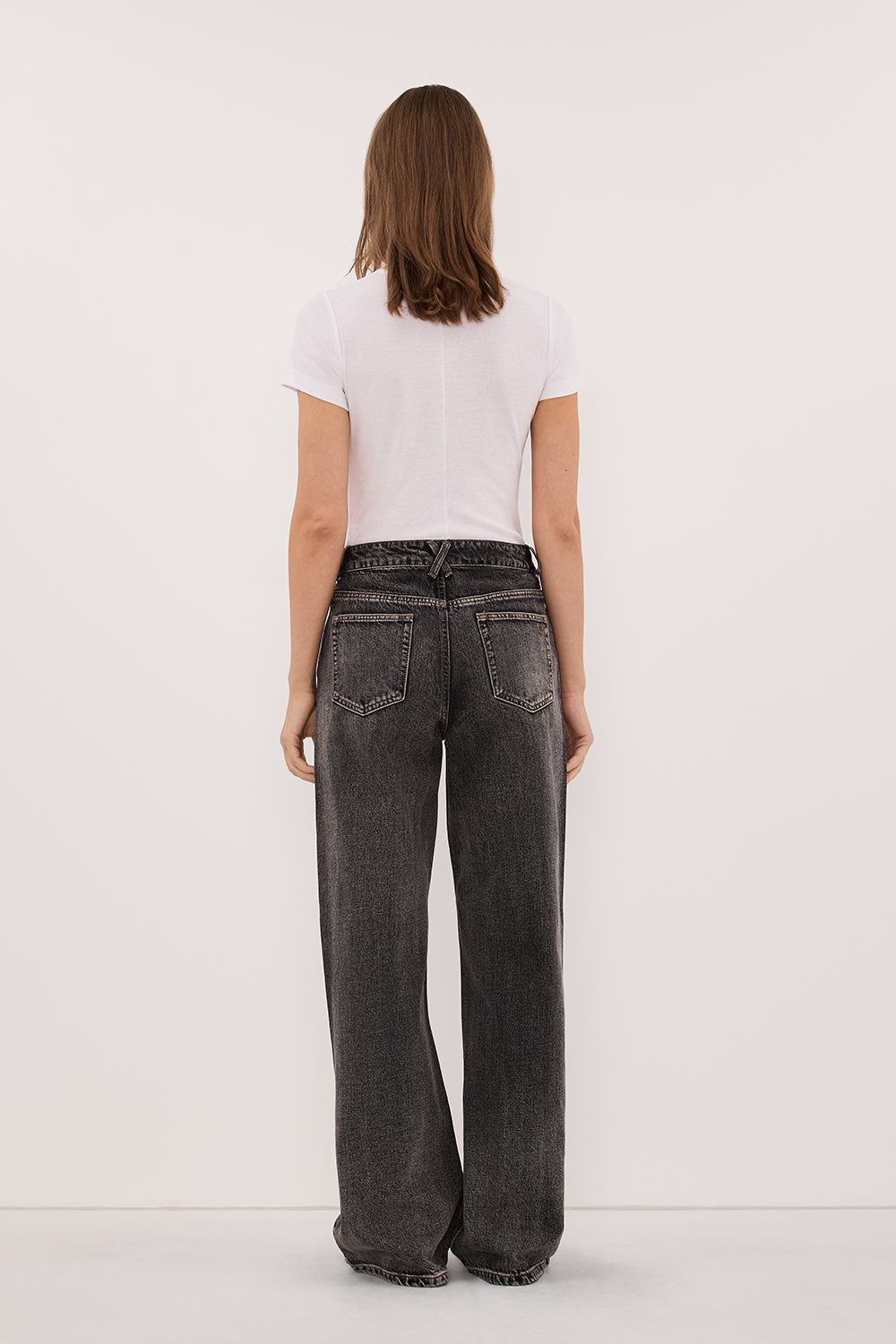 REAGAN 2.0 WASHED BLACK TALL SLOUCHY JEAN
