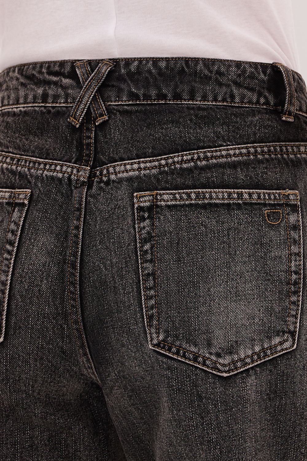 REAGAN 2.0 WASHED BLACK TALL SLOUCHY JEAN