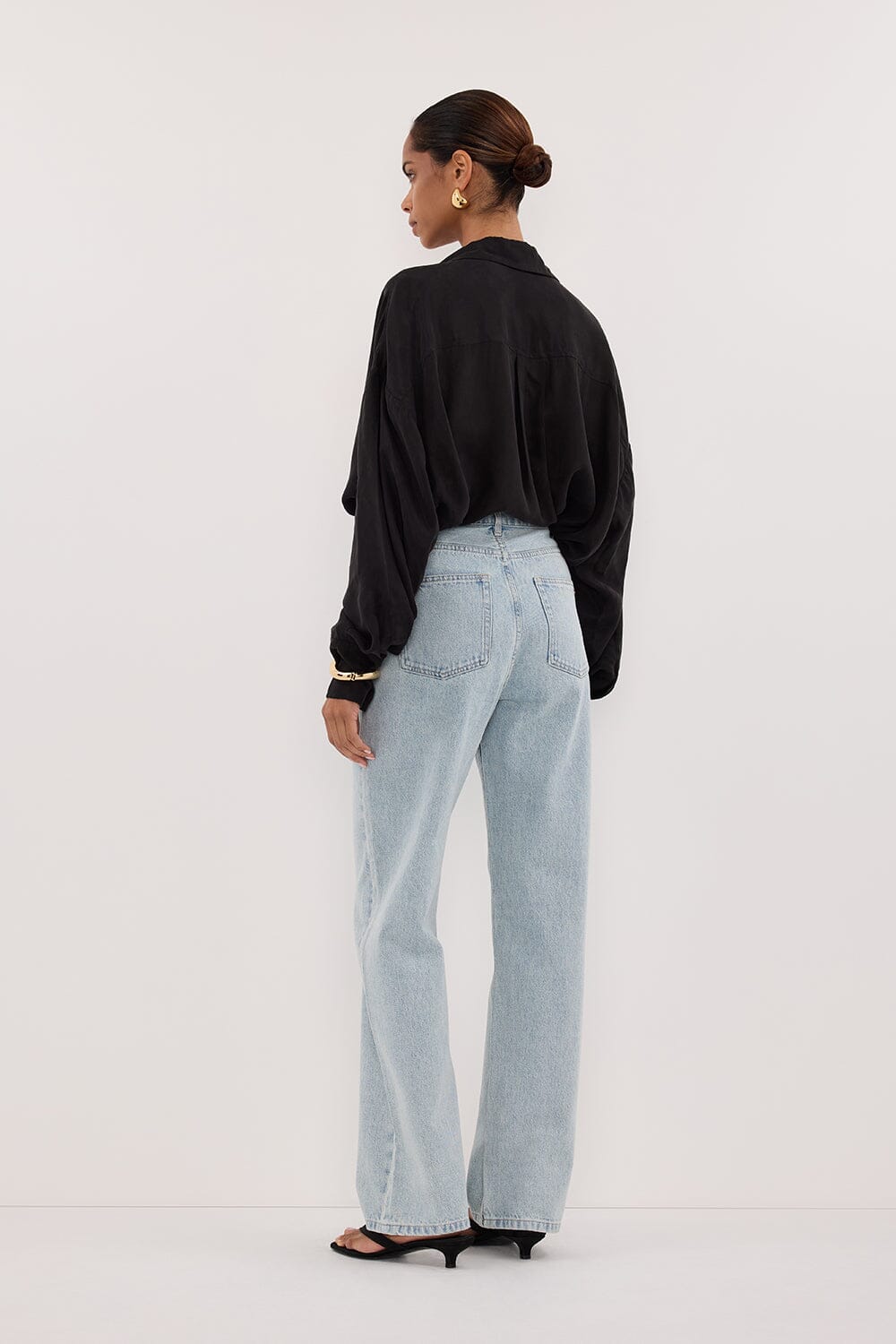 WESTIN LIGHT RINSE TALL STRAIGHT JEAN Clothing DISSH Boutiques 