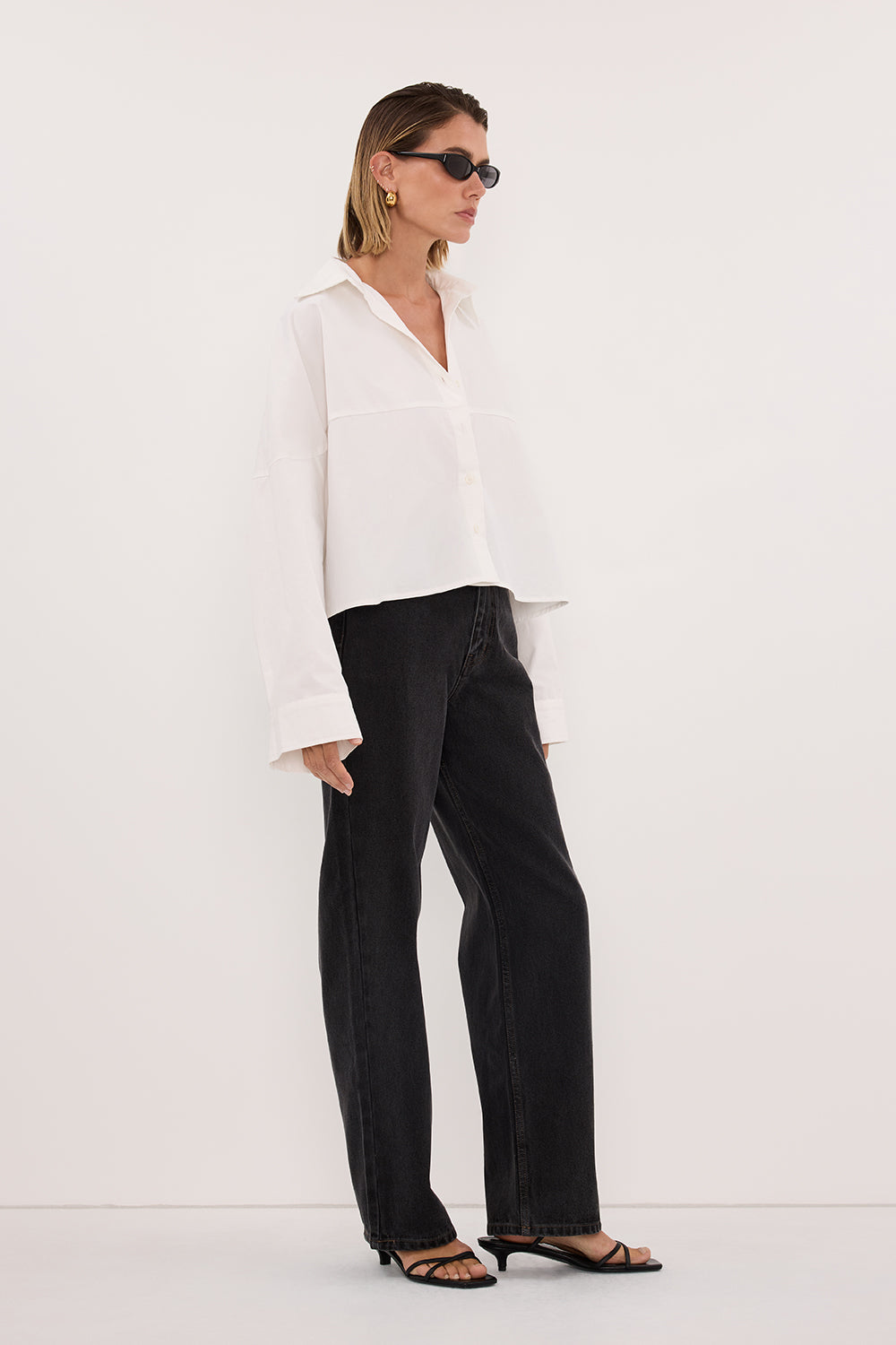 WESTIN BLACK RINSE STRAIGHT JEAN