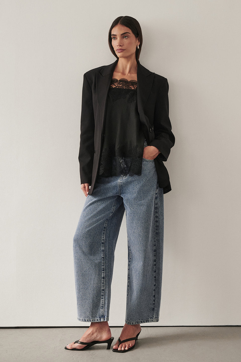 FRANK MID BLUE RELAXED JEAN