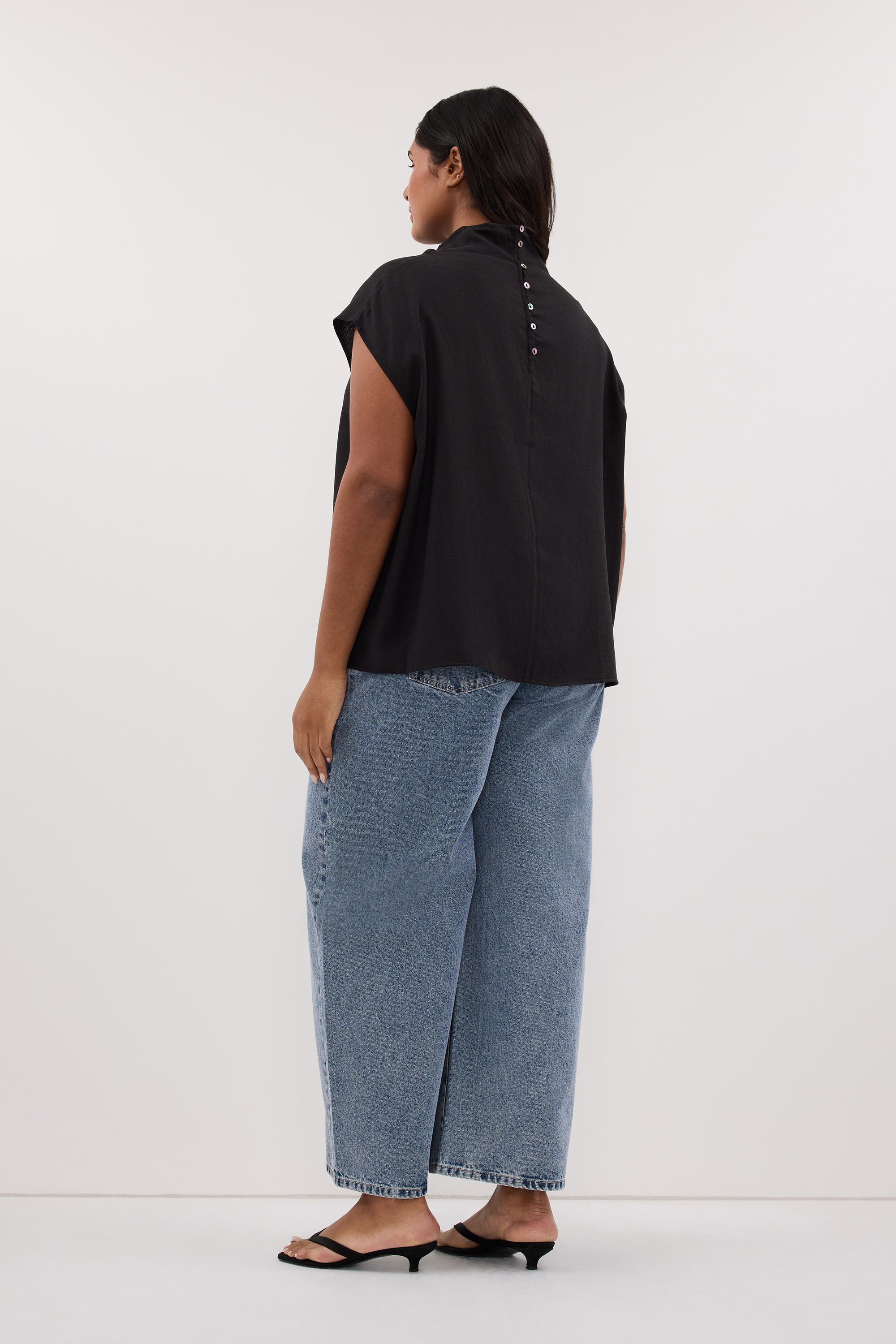 FRANK MID BLUE RELAXED JEAN