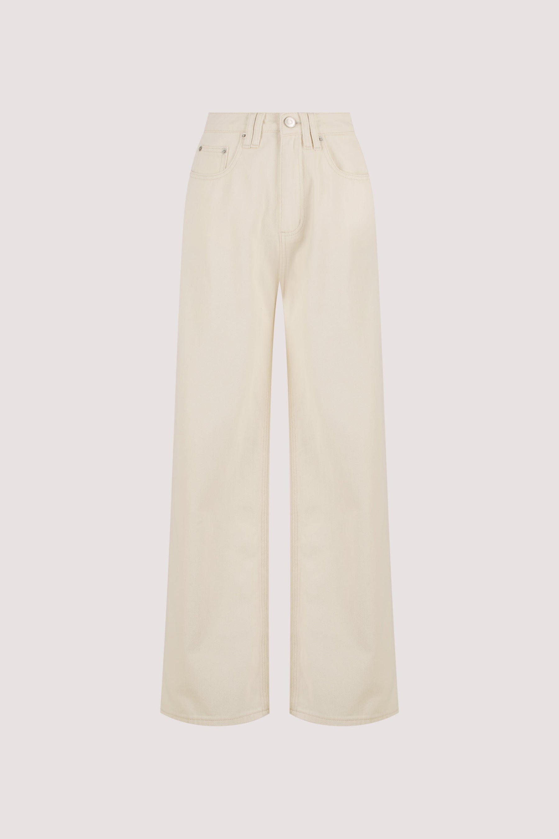 REAGAN 2.0 CREAM SLOUCHY JEAN Clothing DISSH Boutiques 