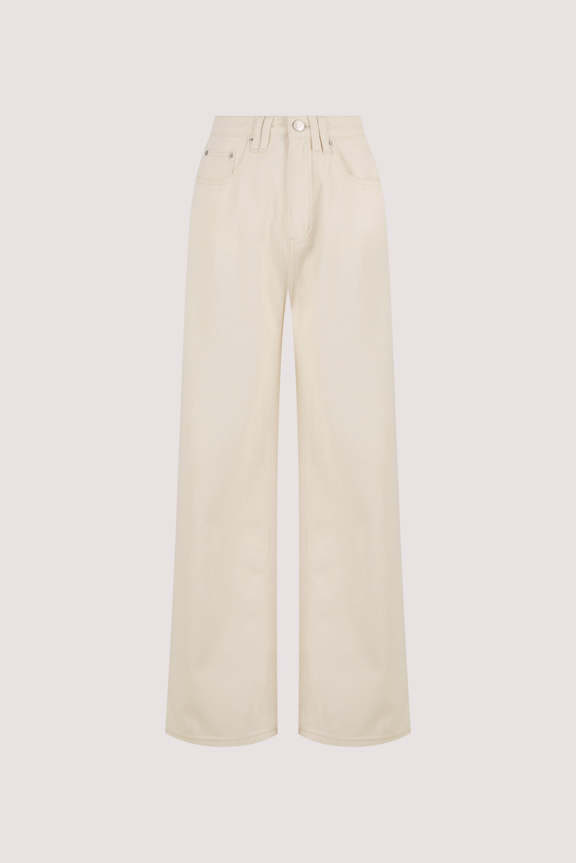 REAGAN 2.0 CREAM SLOUCHY JEAN Clothing DISSH Boutiques 