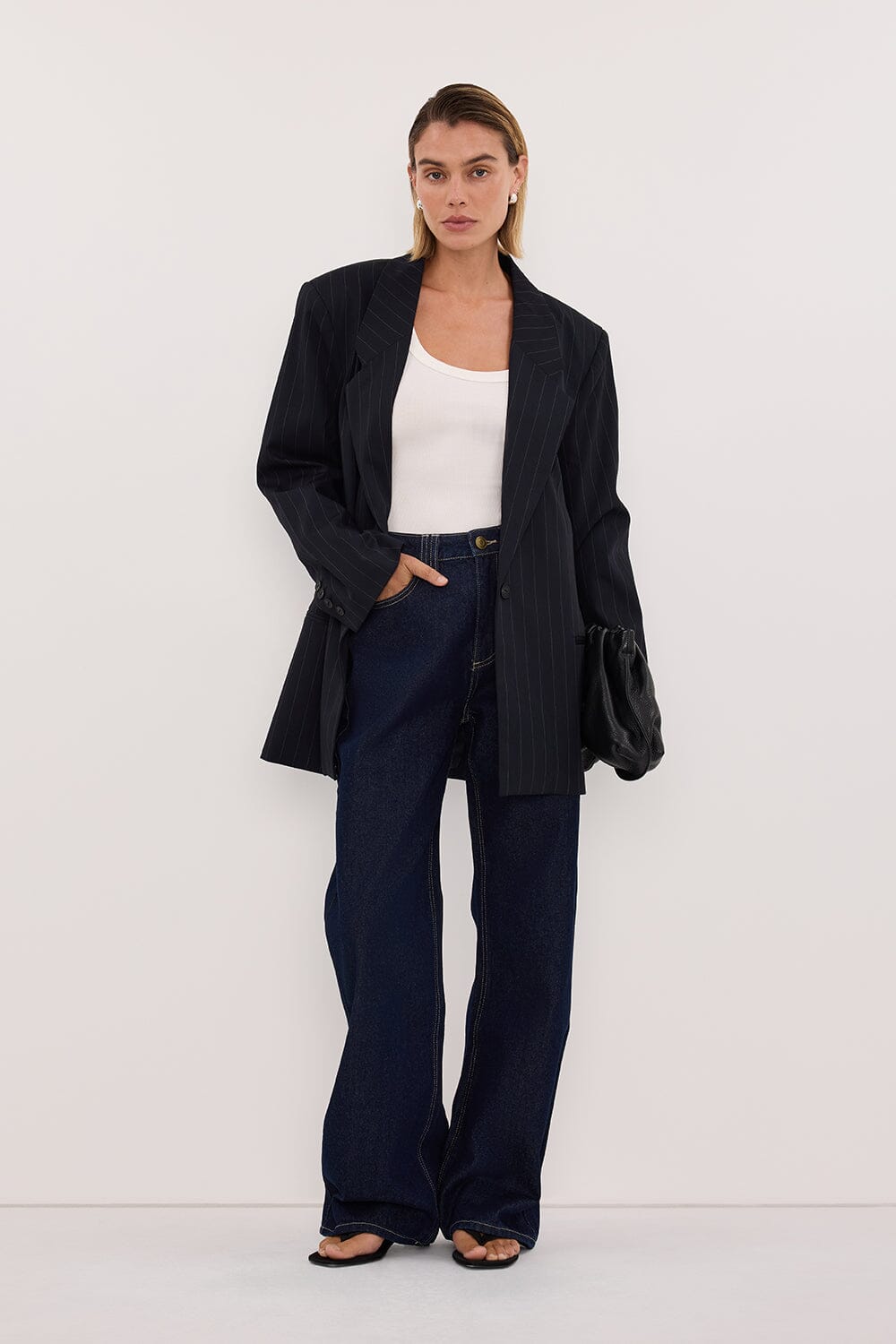 REAGAN 2.0 INDIGO SLOUCHY JEAN
