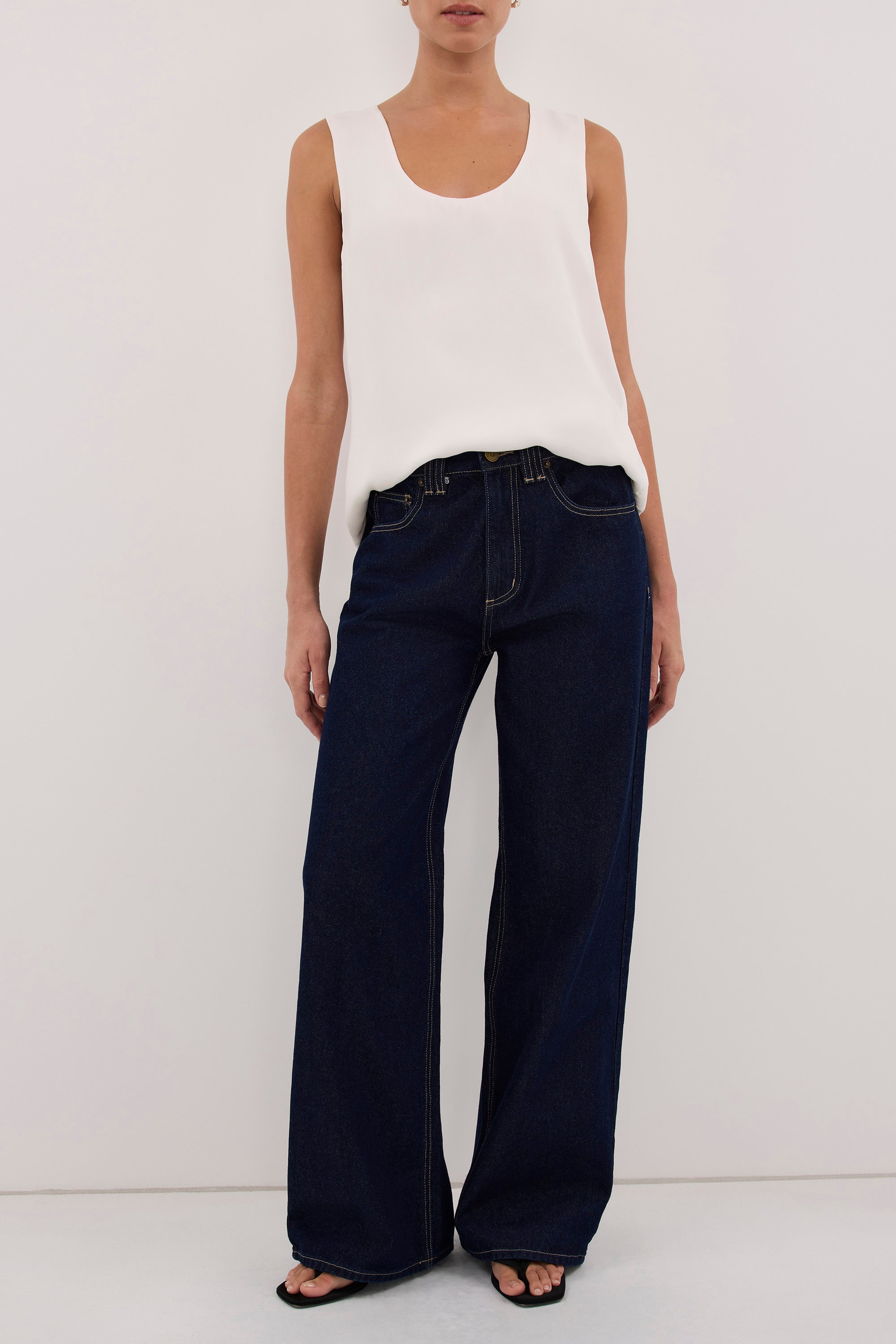 REAGAN 2.0 INDIGO SLOUCHY JEAN