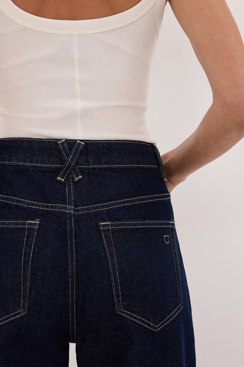 REAGAN 2.0 INDIGO SLOUCHY JEAN