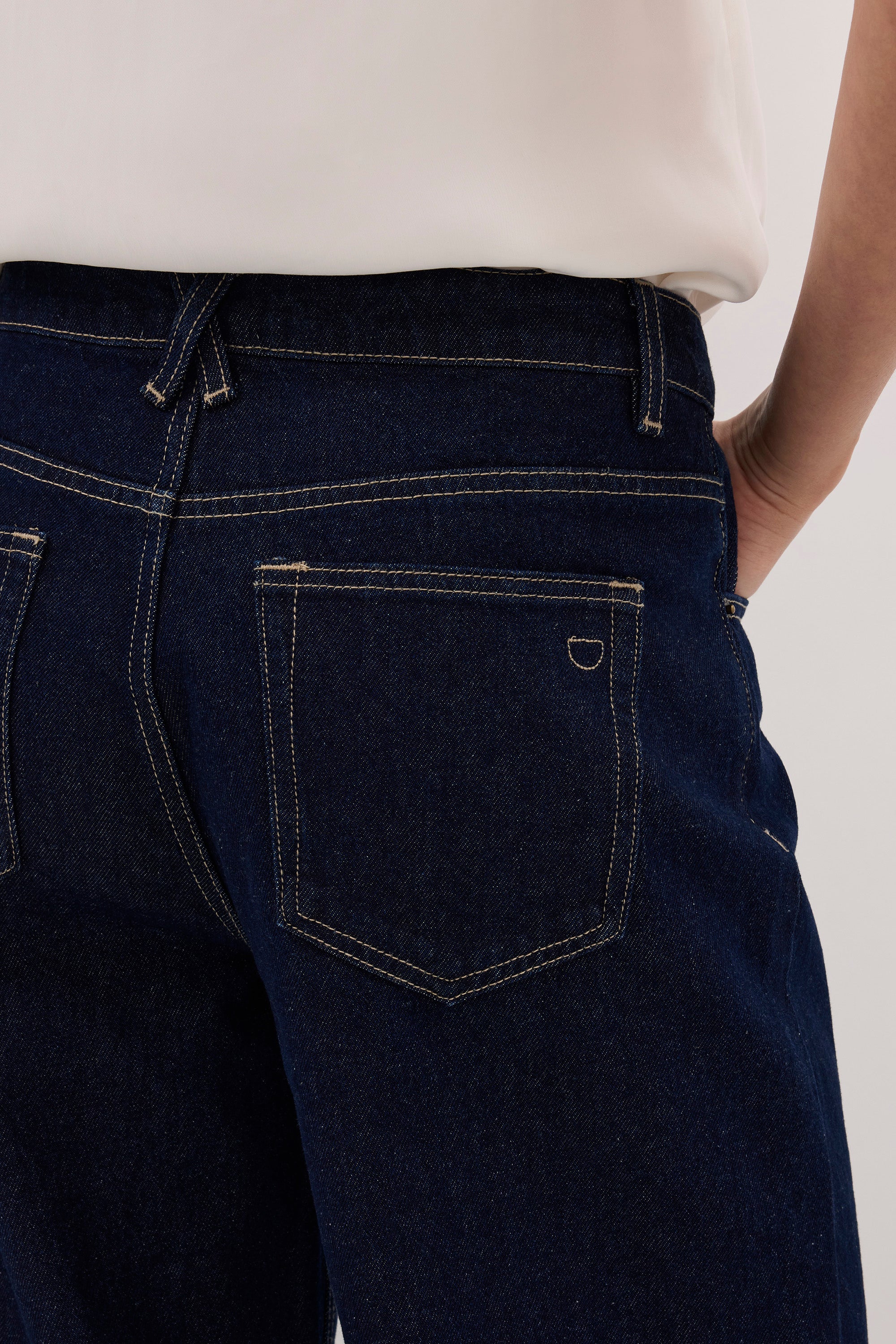 REAGAN 2.0 INDIGO SLOUCHY JEAN