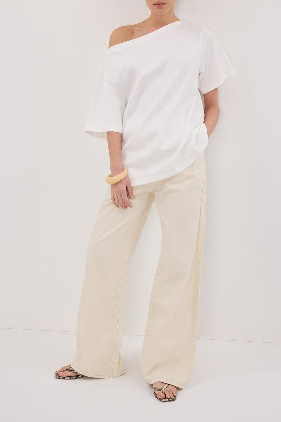 REAGAN 2.0 NATURAL SLOUCHY JEAN Clothing DISSH Boutiques 