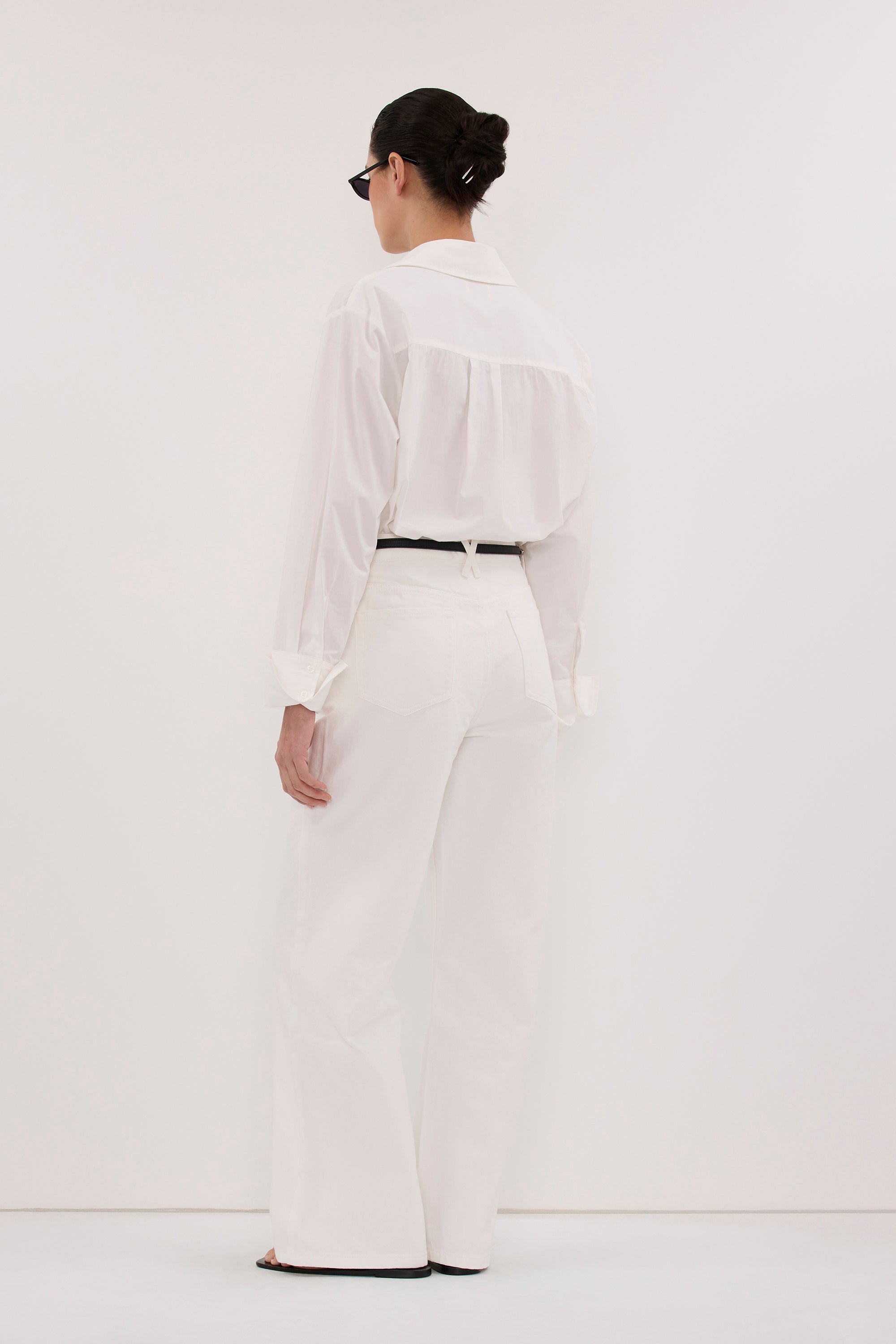 REAGAN 2.0 WHITE SLOUCHY JEAN