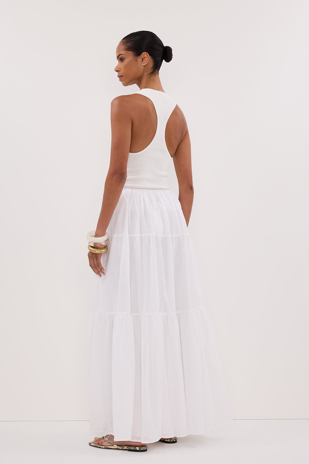 DEVIN OFF WHITE RACER KNIT TANK Clothing DISSH Boutiques 