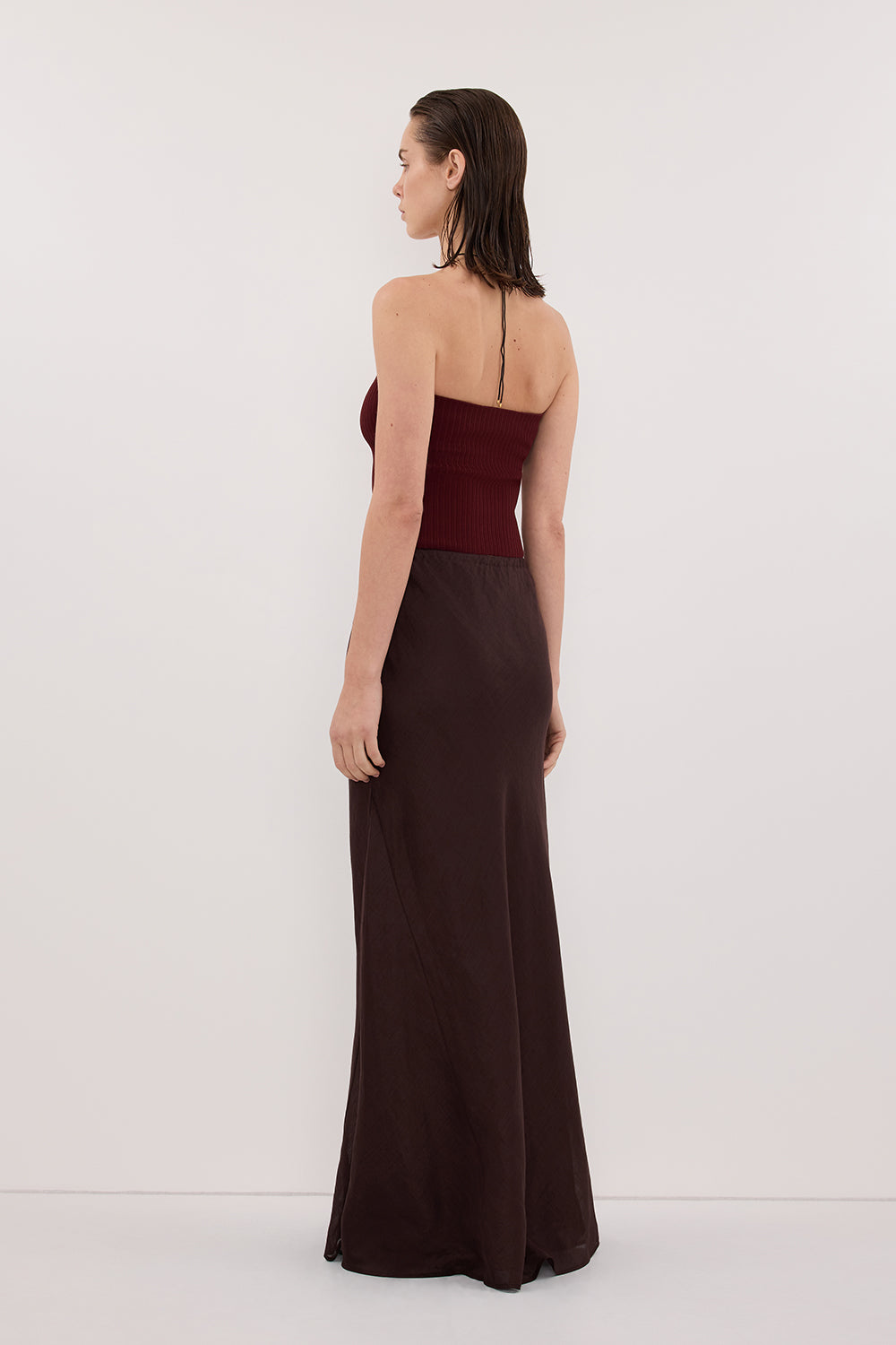 LIMA SAHARA STRAPLESS BANDEAU KNIT TOP Clothing DISSH Boutiques 