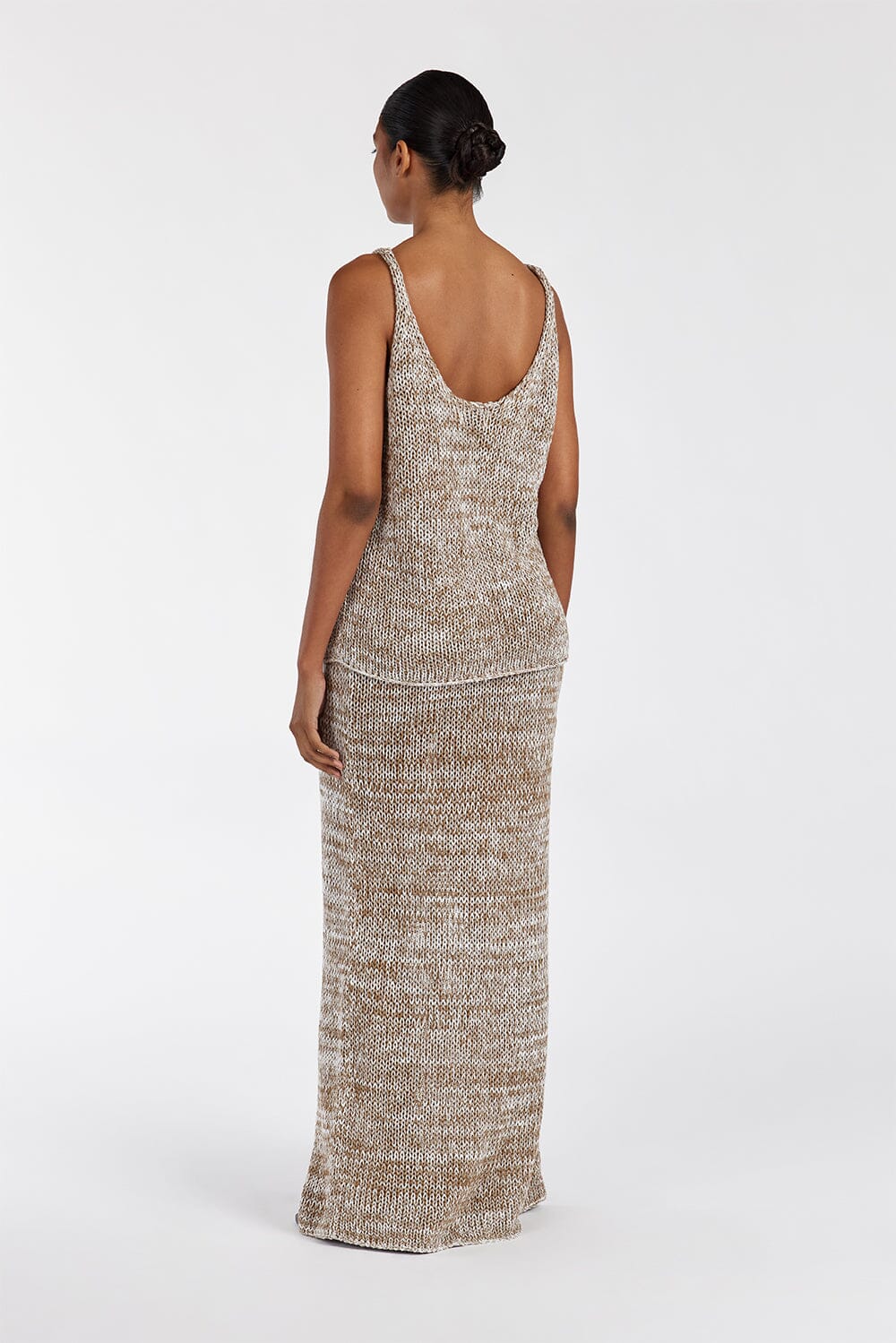 HEIDI TAN MARLE MIDI SKIRT Clothing DISSH Boutiques 