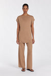 MABLE TAN KNIT PANT