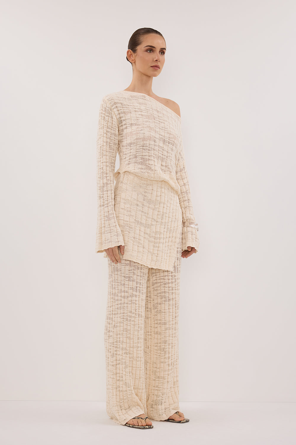 CIA NATURAL KNIT PANT Clothing DISSH Boutiques 