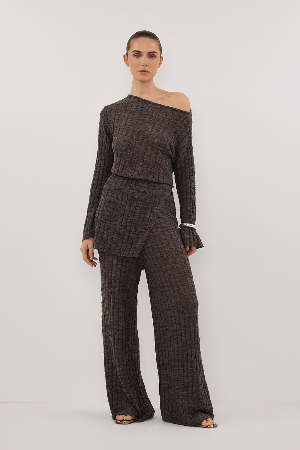 CIA PETROL KNIT PANT Clothing DISSH Boutiques XXS PETROL 