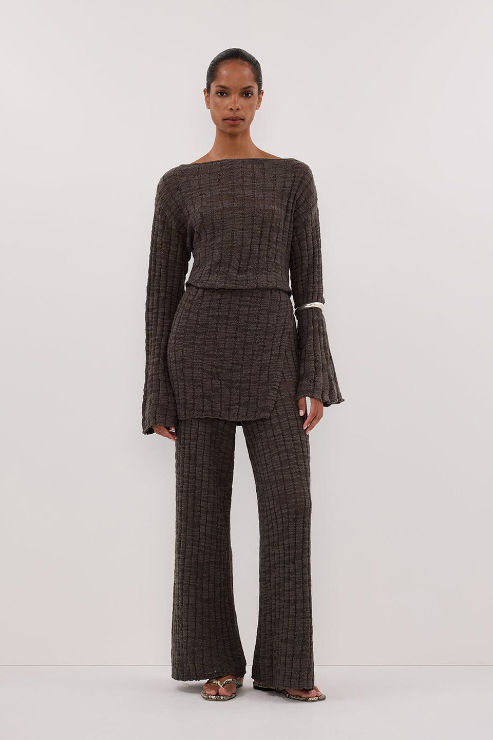 CIA PETROL KNIT PANT Clothing DISSH Boutiques XXS PETROL 