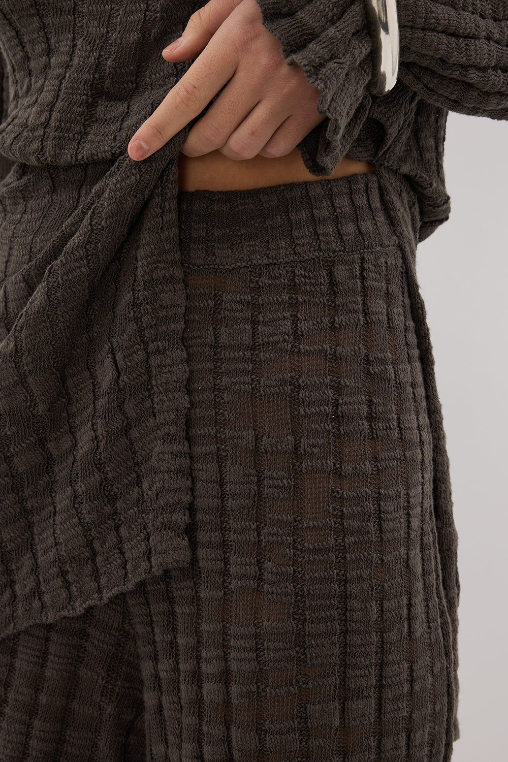 CIA PETROL KNIT PANT Clothing DISSH Boutiques 